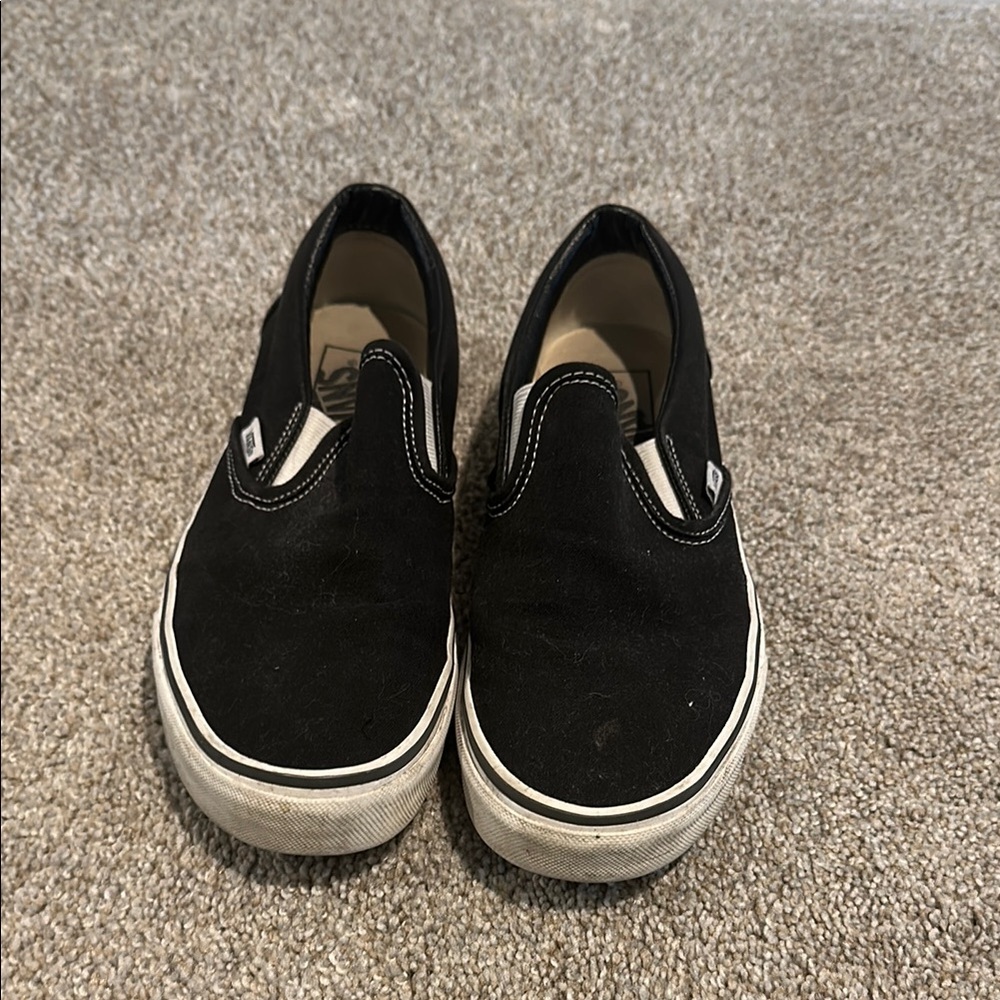 Vans Classic Black Slip-On Shoes